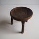 Wa-Hehe tribal carved tripod stool, Tanzania 1950s