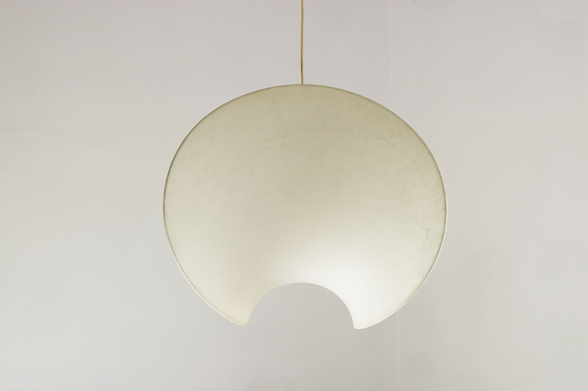 Mid-Century German Cocoon Pendant Lamp from Goldkant Leuchten