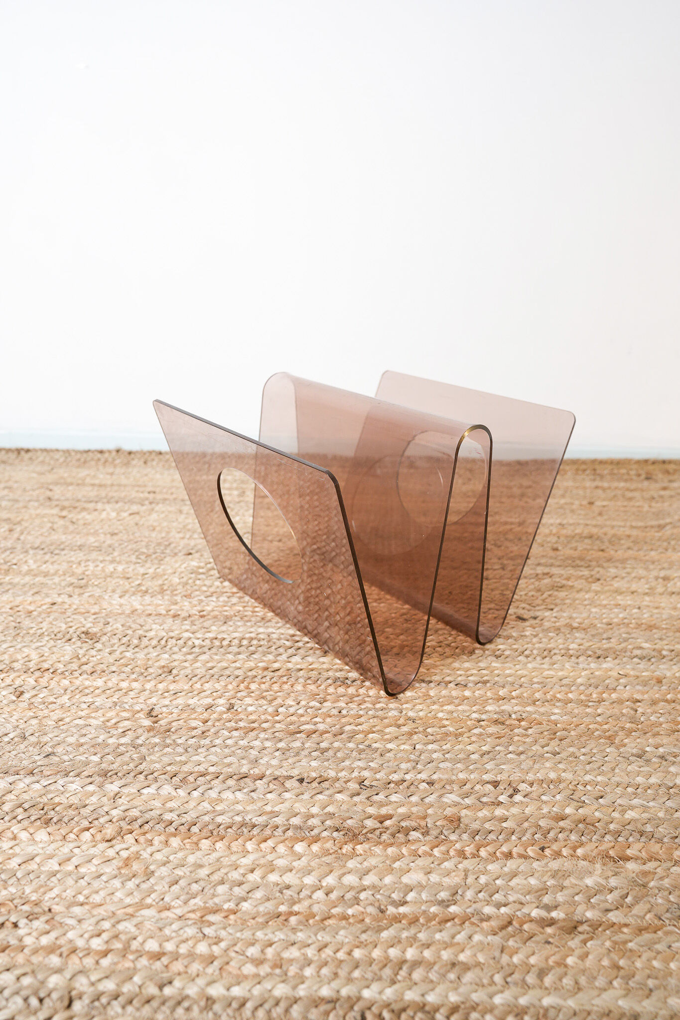 Plexiglas magazine holder Michel Dumas