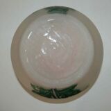 Art nouveau vase in enamelled glass