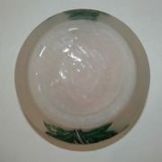 Vase art nouveau en verre émaillé