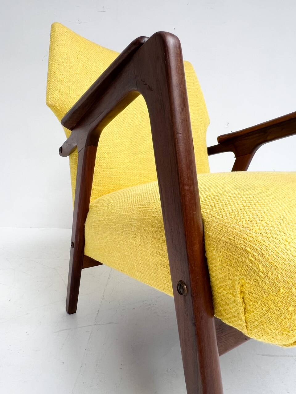 Wooden wingback chair from the 1960’s