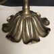 Art Nouveau bronze lamp