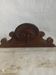 old wooden pediment - decorative ornament