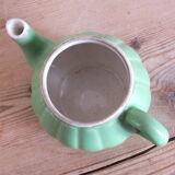 Selfish or miniature coffee maker green and yellow