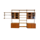 Teak wall shelf by Kai Kristiansen Danish design year 60