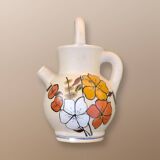 Enamelled ceramic pitcher - Poët-Laval, "Camarès" model