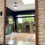 20th century mirror 210.5cm/123cm, large mirror
