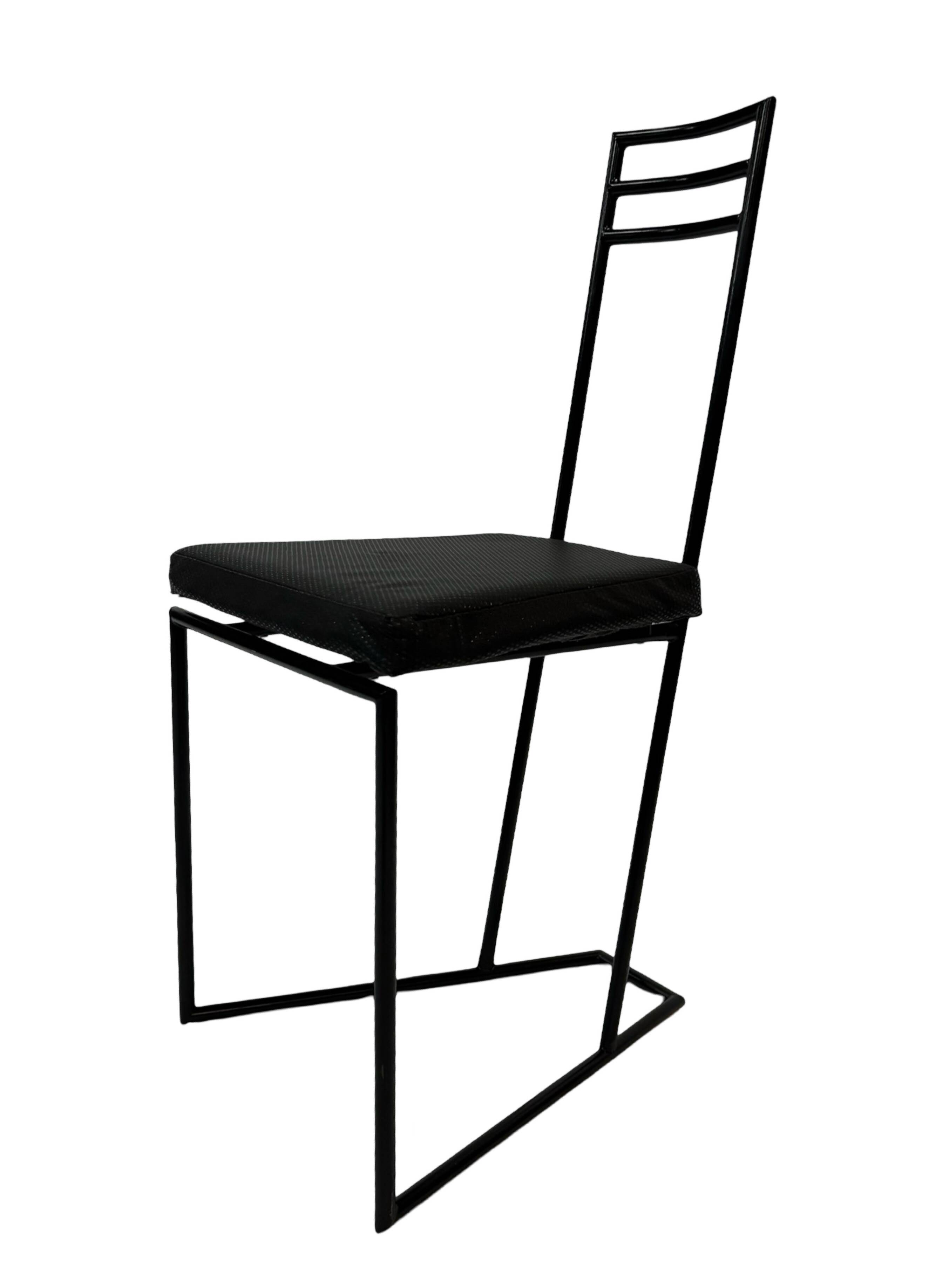 Vintage chair minimalist design 80's