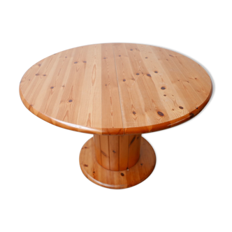 Pine mid-century dutch dining table