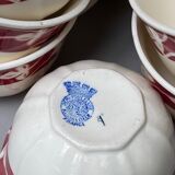 Badonviller earthenware coffee service