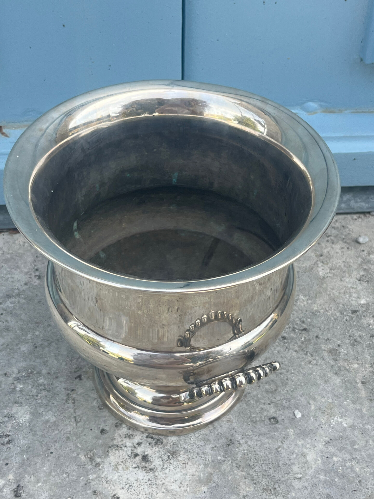 Silver Plated ice bucket medicis Bucket Made in England