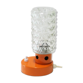 Lampe de table années 1960 orange