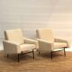 Set de 2 fauteuils Guariche édition Airborne retapissés