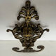 Antique hook in gilded bronze