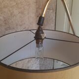 Old brass floor lamp 1950