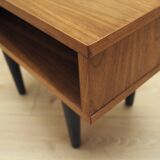 Walnut bedside table, Scandinavian design