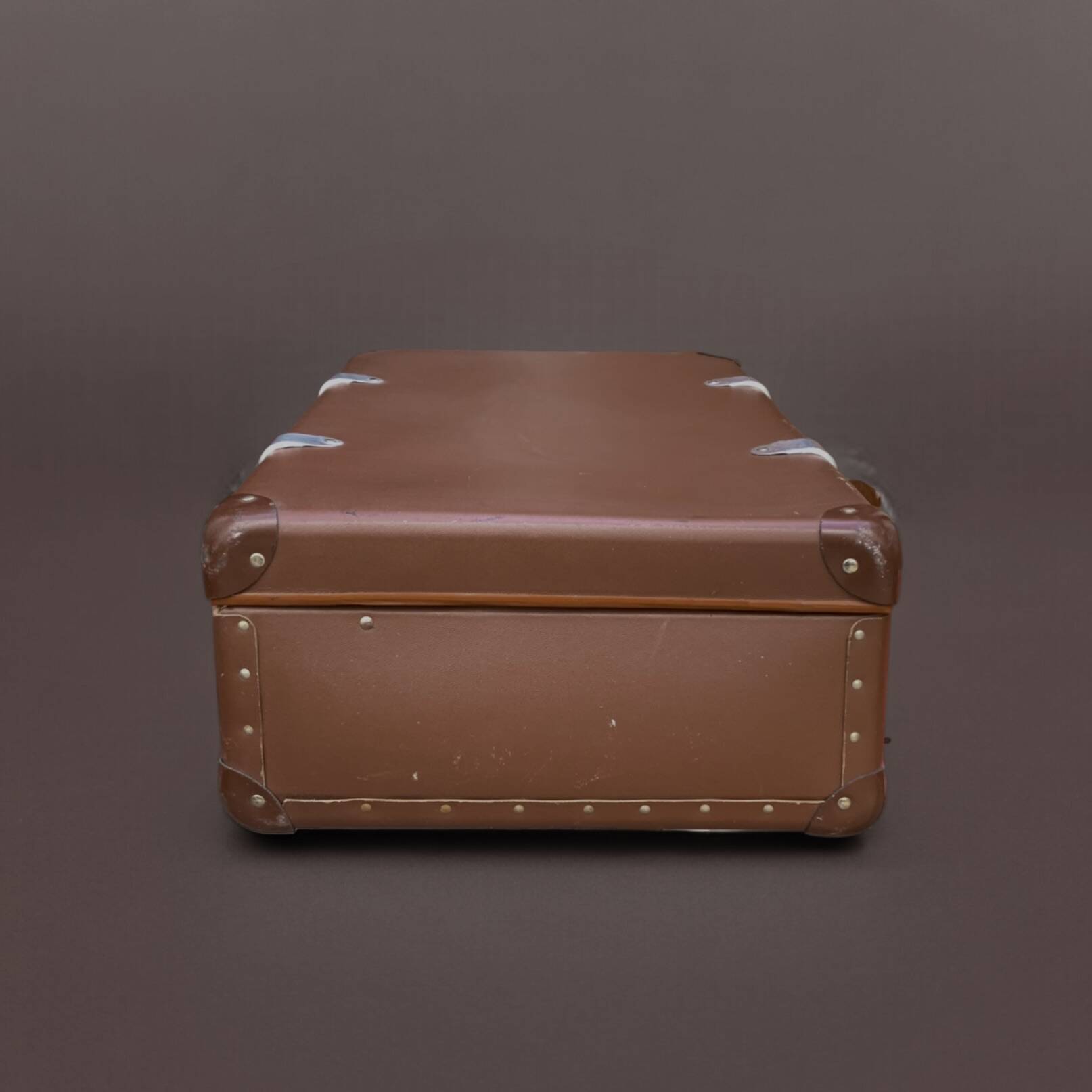 Old fiberglass suitcase
