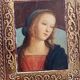 Painting old florentine wooden painting