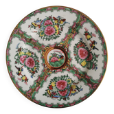 Assiette en porcelaine chinoise Zhongguo Zhi Zao, peinte à la main. 1960/1970