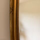 Miroir ovale Empire 100x35cm