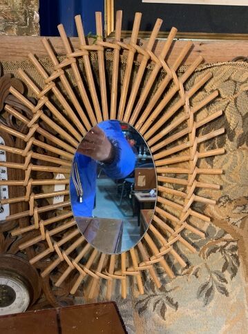 Christmas Pop-up 2022 - Witch Mirror with Wicker Branches #15