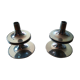 Bougeoirs Nagel en métal chromé 1960/70
