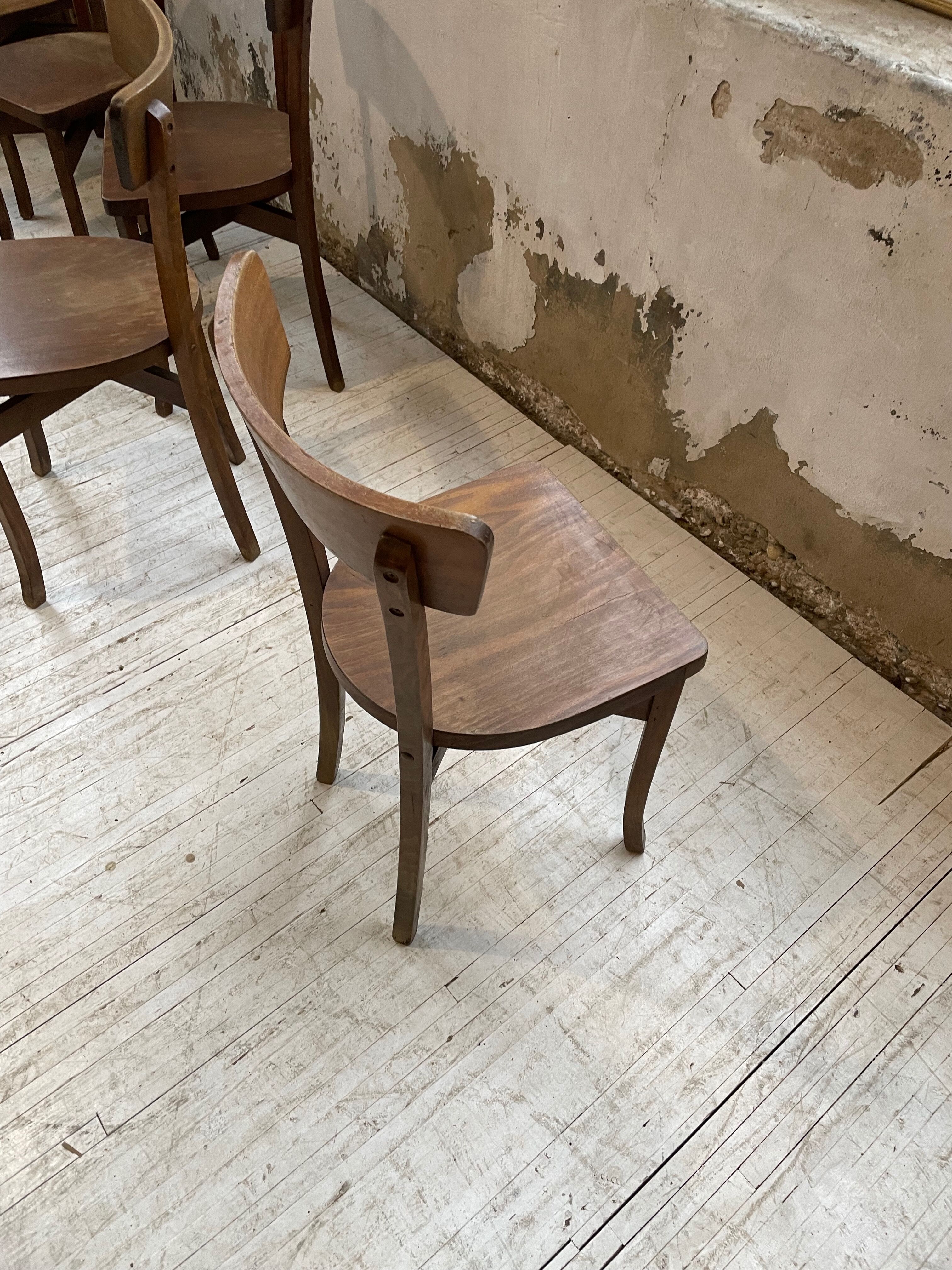 12 Baumann bistro chairs