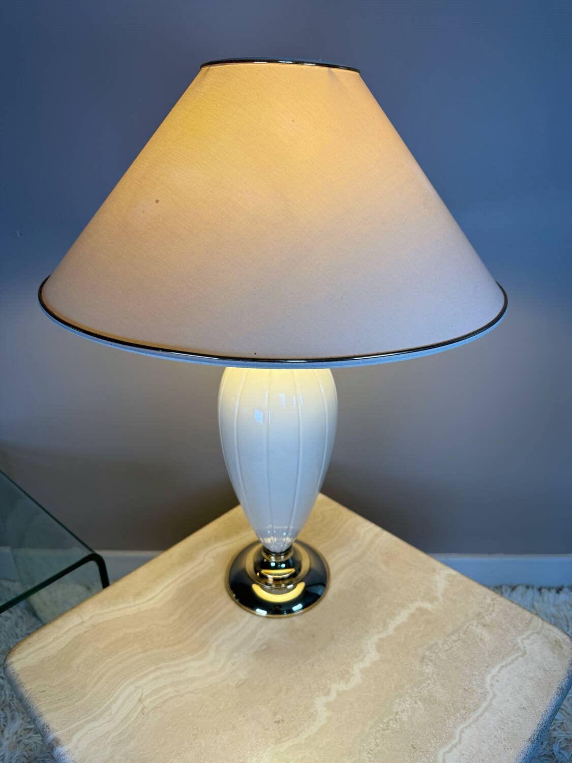 Large Trocadéro lamp by Schuytener 80s