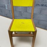 Children's chair vintage kindergarten