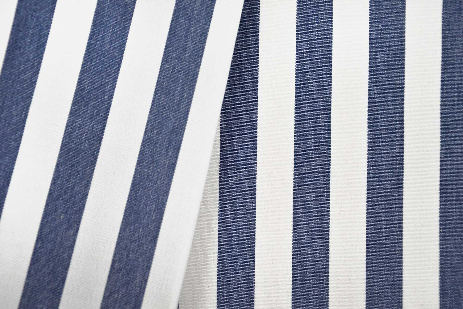 Pair of striped fabric wall sconces