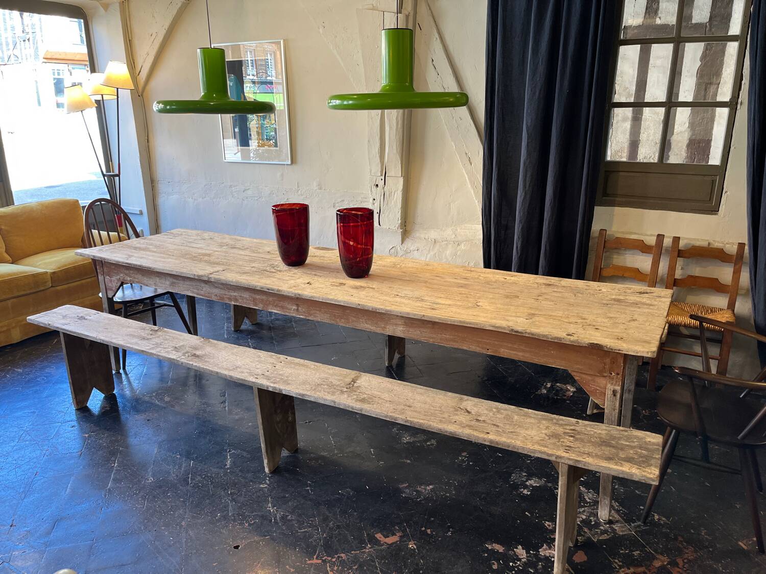 Large farmhouse table