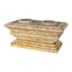 Yellow marble inkwell Sainte Beaume