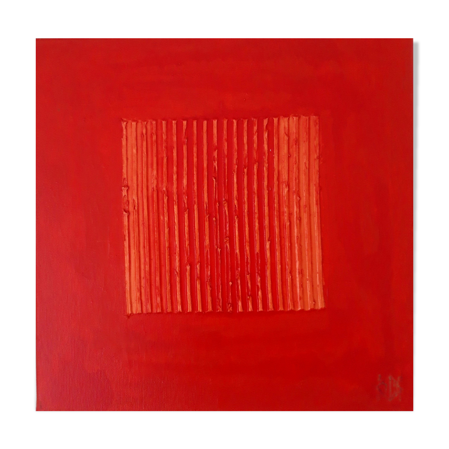 Jacek Wendzonka painting "The Rain"