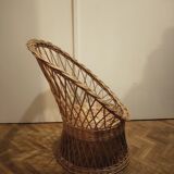 Child rattan armchair