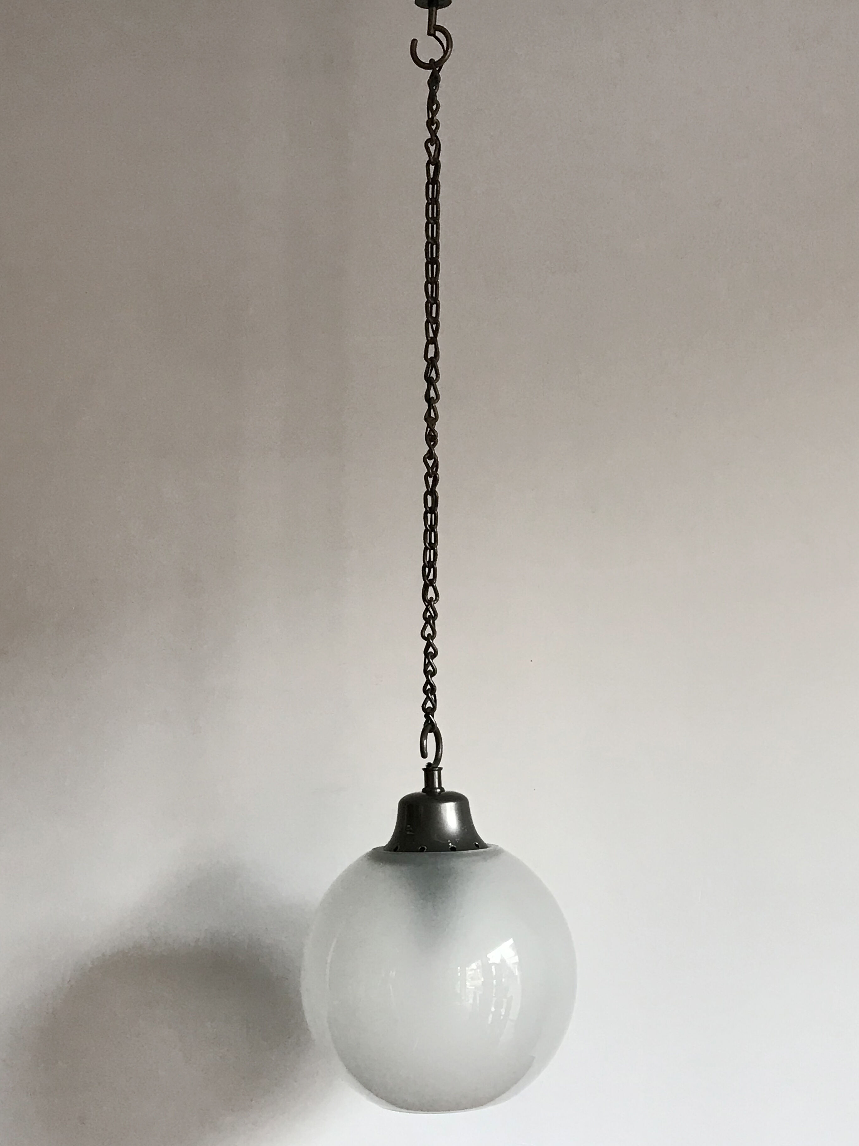 “LS10 Boccia” Italian pendant lamp design Luigi Caccia Dominioni for Azucena  1960s
