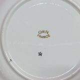 6 plates from the le chemin de fer collection gien france