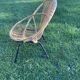 Rattan armchair Dirk Van Sliedregt for Rohe Noordewolde 60s