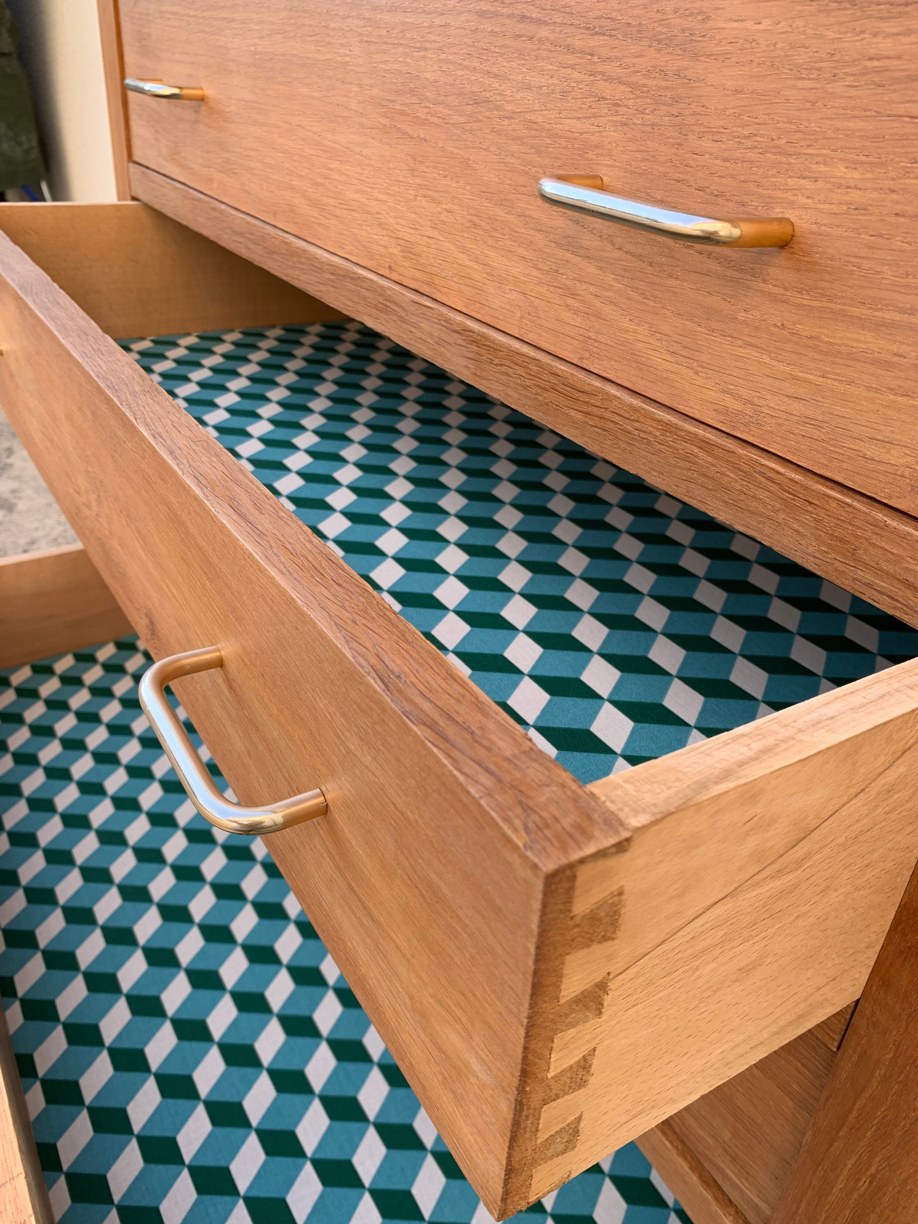 Commodity feet compass solid raw wood 1950