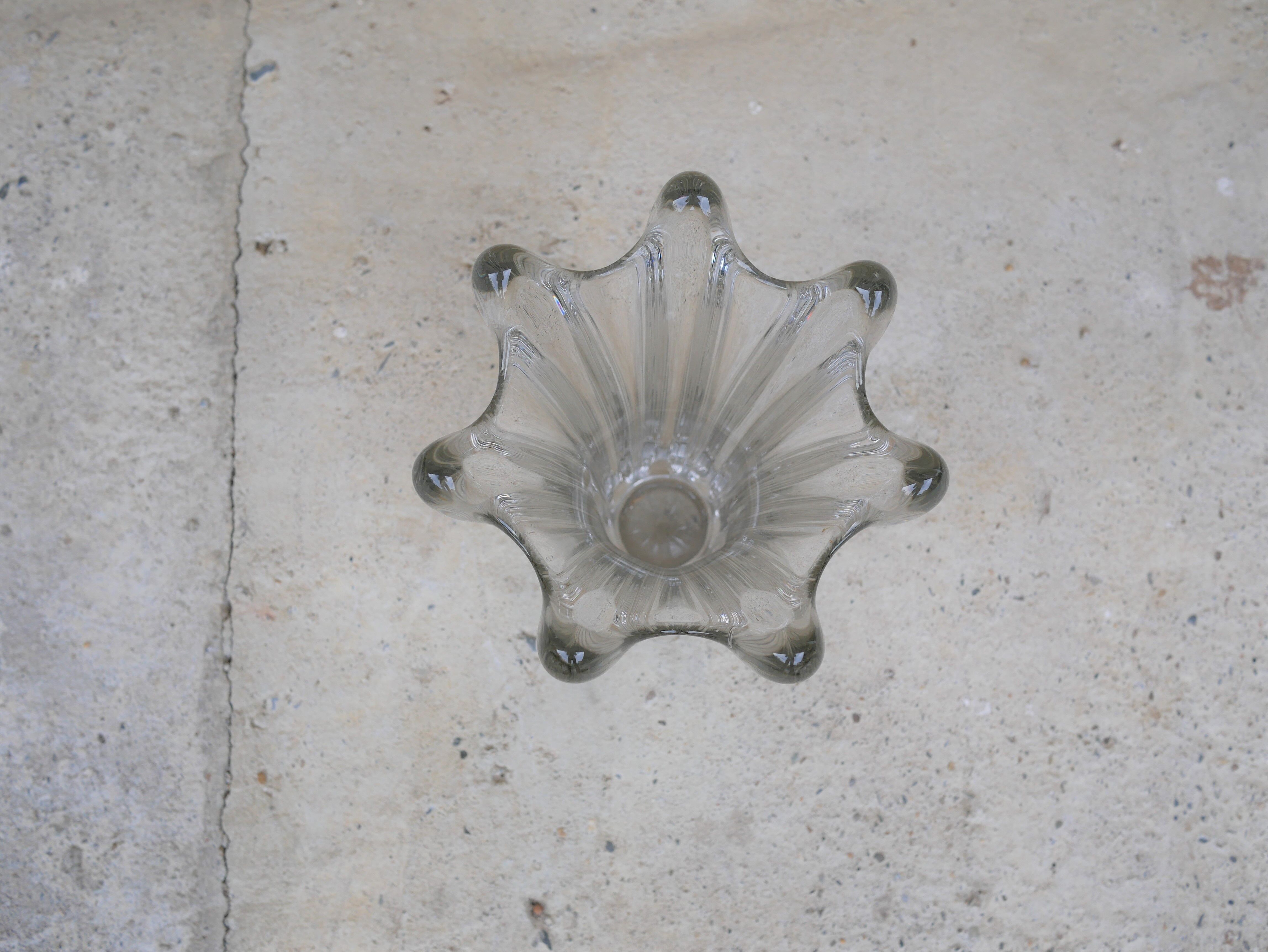 Vintage crystal vase