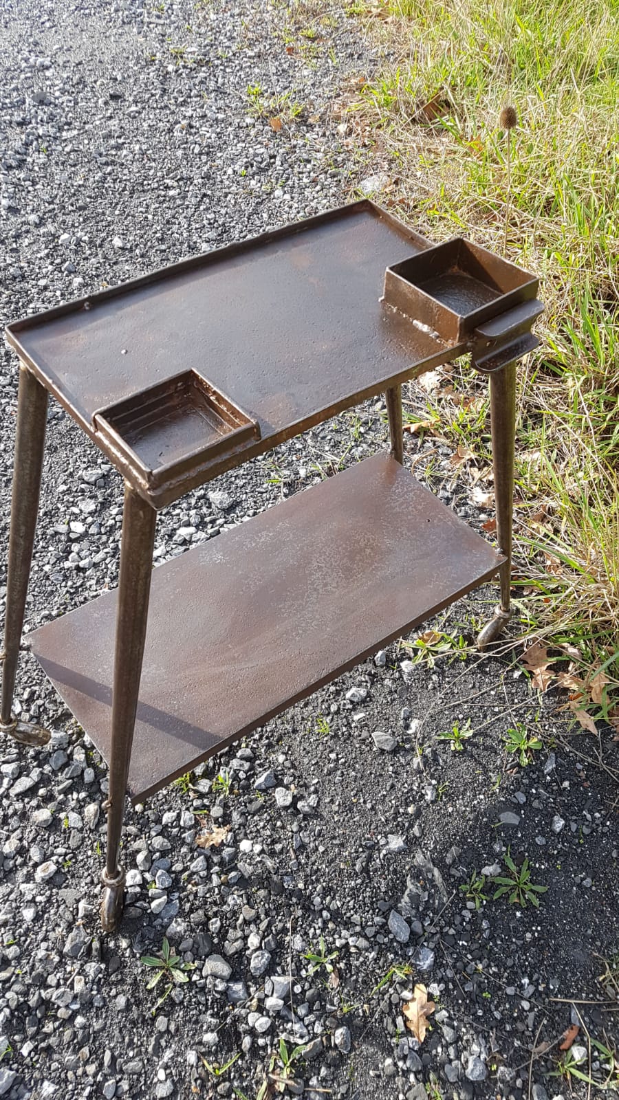 Industrial dessert on wheels