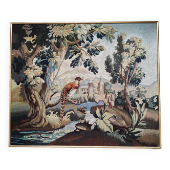 Framed tapestry
