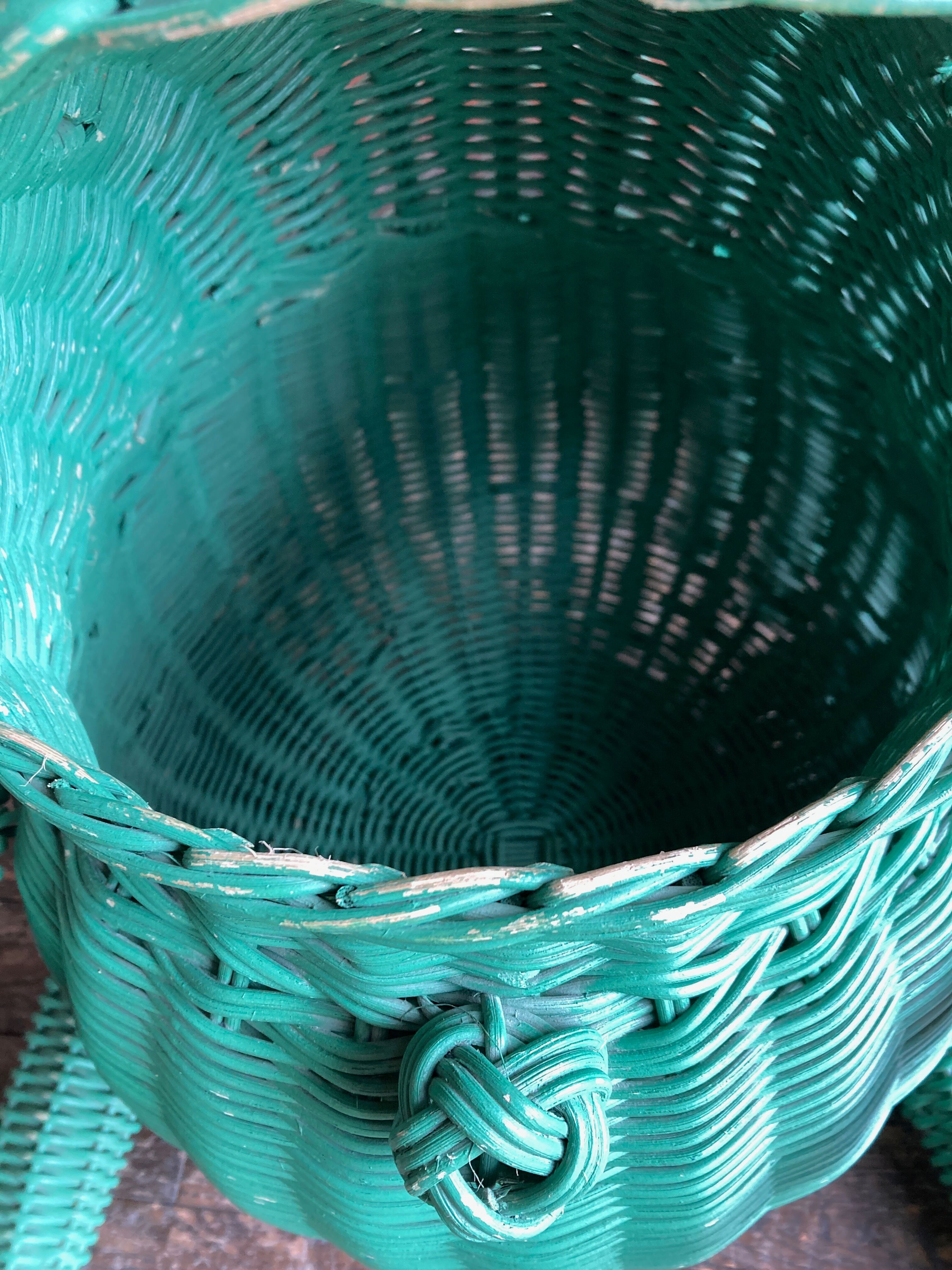 Wicker frog basket 1980