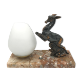 Art deco doe nightlight lamp