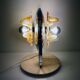 Lampe de table Mazzega Murano Toni Zuccheri 70s