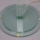 Lampadaire en verre par Doli Design Holland années 1980