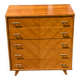 Vintage chest of drawers compass feet
