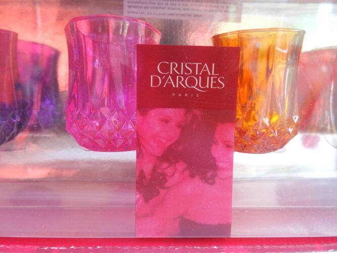 Verres à shot Cristal D’Arques Longchamp