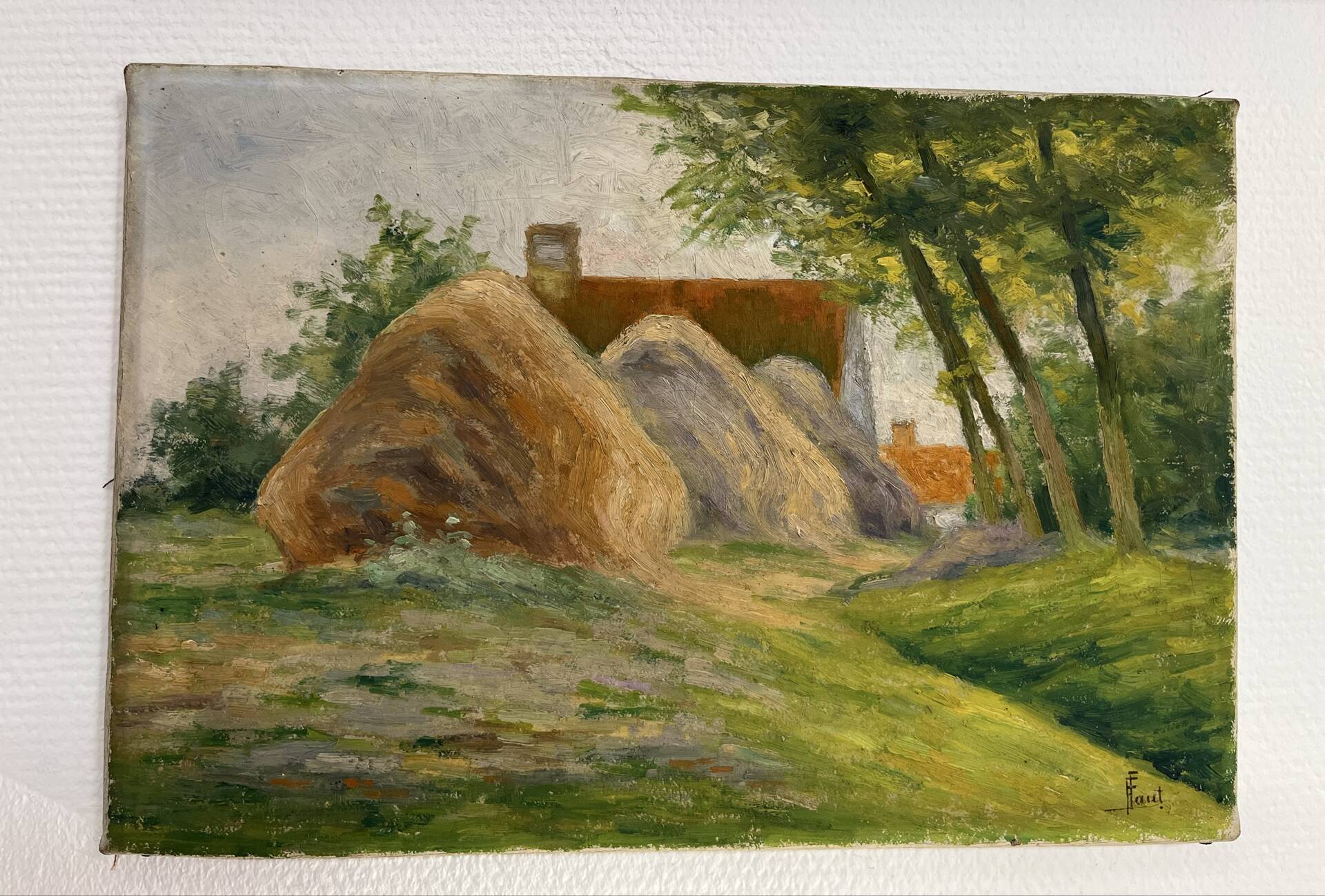 Impressionist painting by Ernest Faut