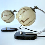 Pair of bauhaus art deco lamps 30s